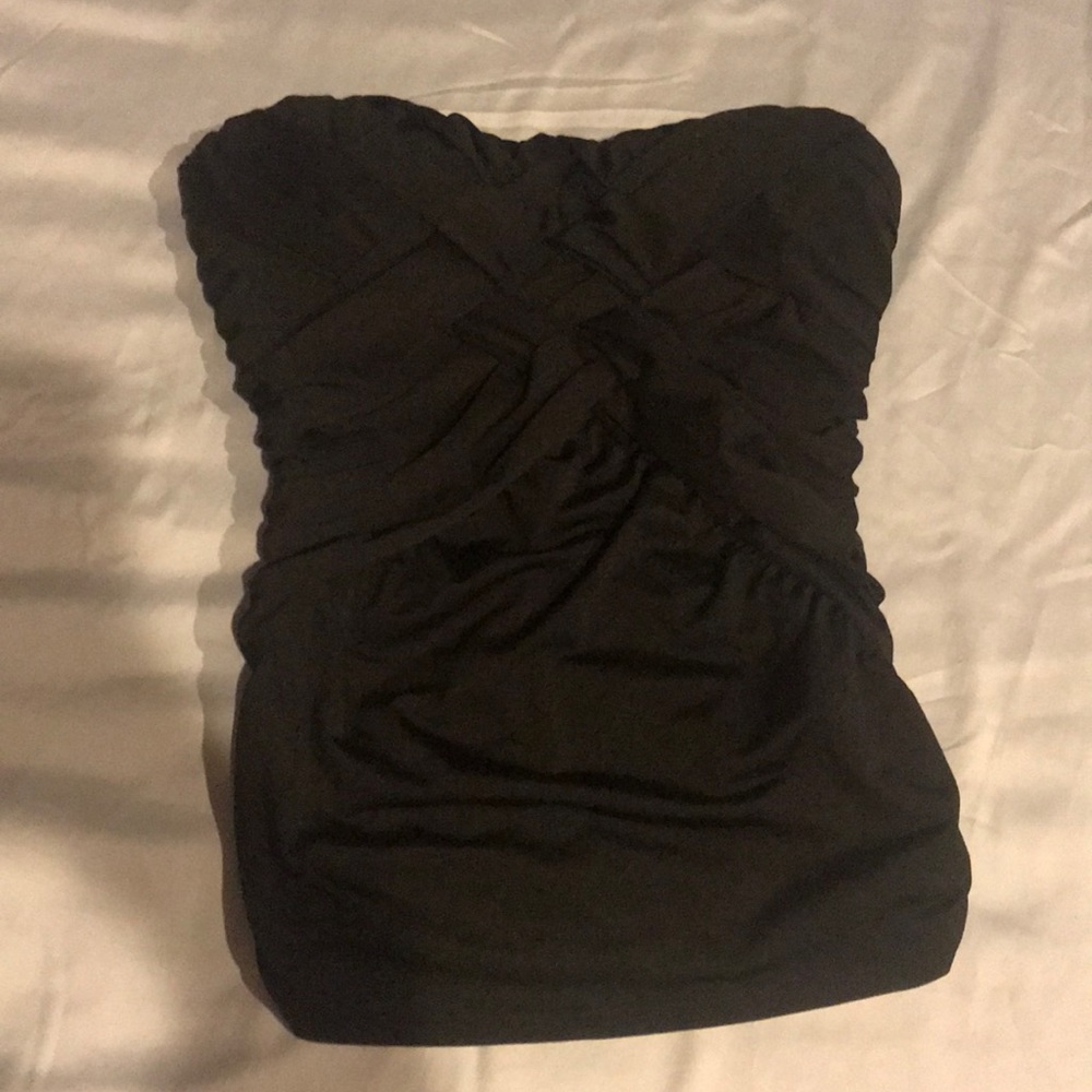 Strapless shirt